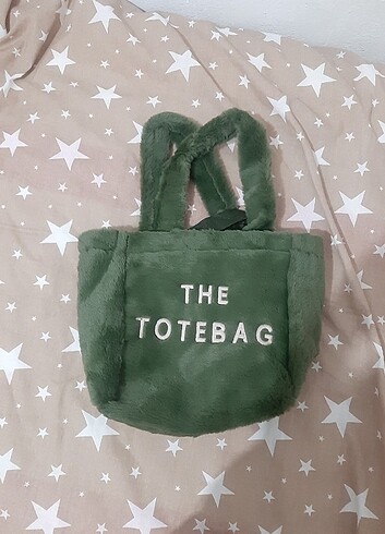 Tote bag peluş canta