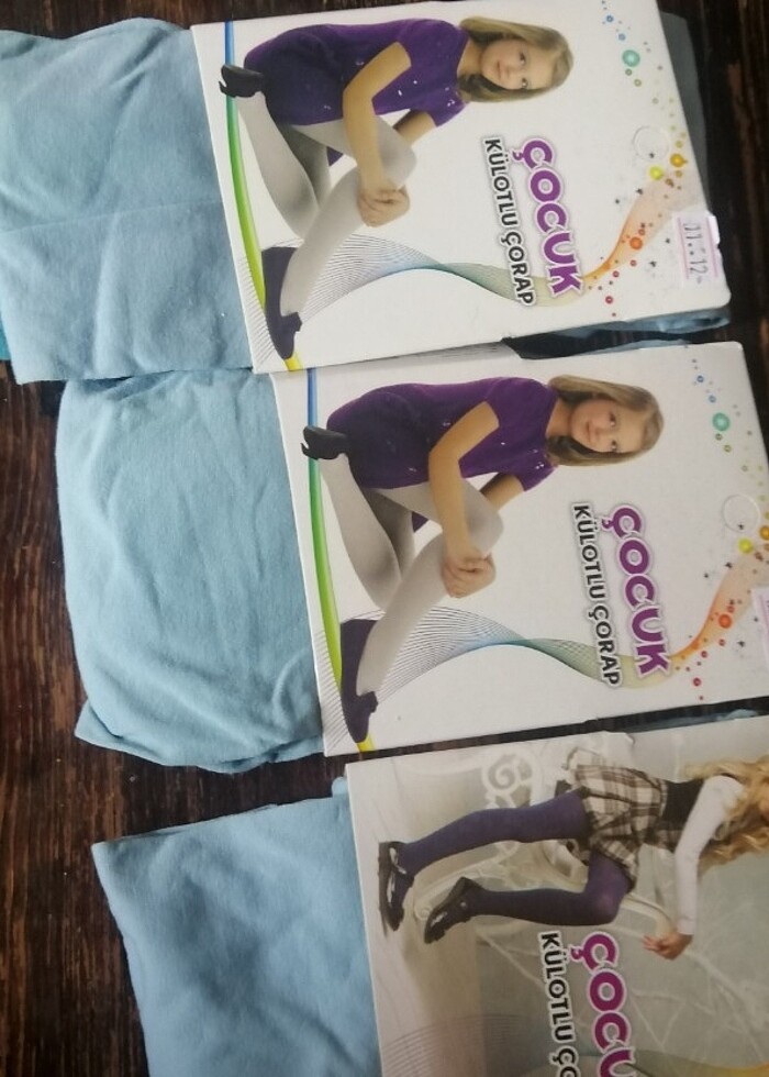 Külotlu çocuk çorabı - Görsel 3