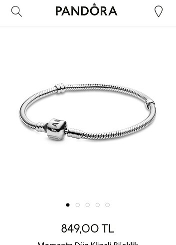 Pandora Bileklik 21 cm