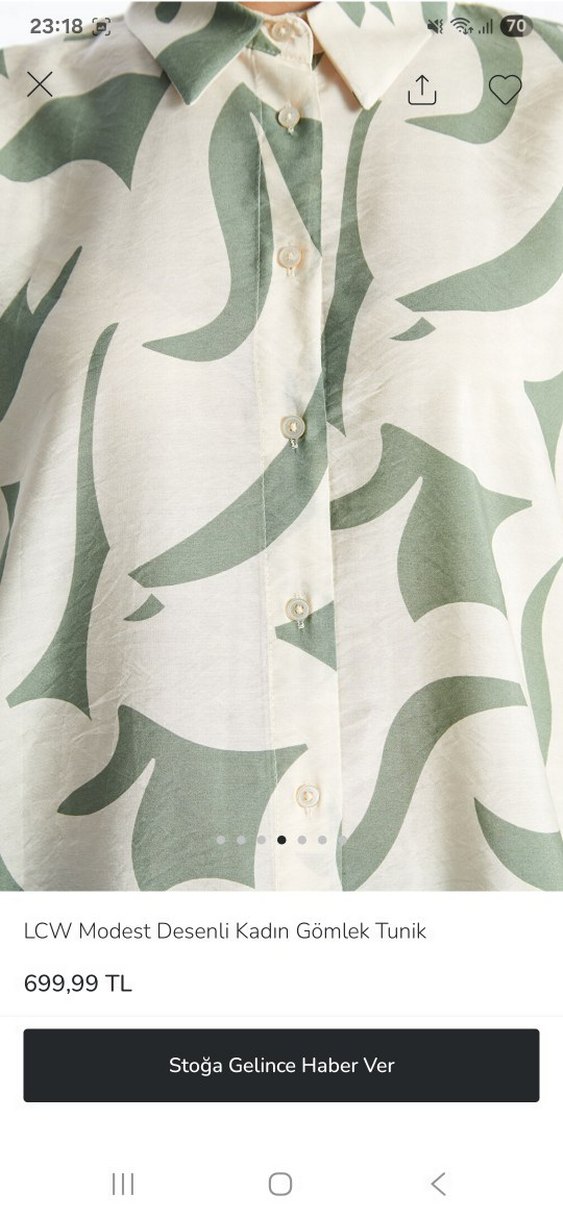 Uzun Kollu Bol Kesim Kadın Tunik Tesettür - Görsel 5