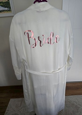 Bride Sabahlık Takım Pijama ve Sabahlık Saten - Görsel 7
