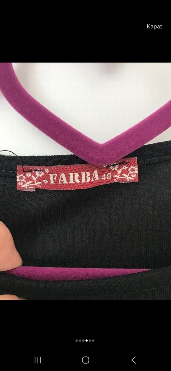 İnci Detaylı Siyah Midi Elbise - Görsel 4