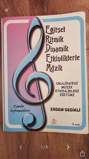 Okul Öncesi Öğretmenliği Müzik Ders Kitabı