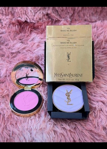 Yves Saint Laurent Pembe Parlak Allık - Görsel 2