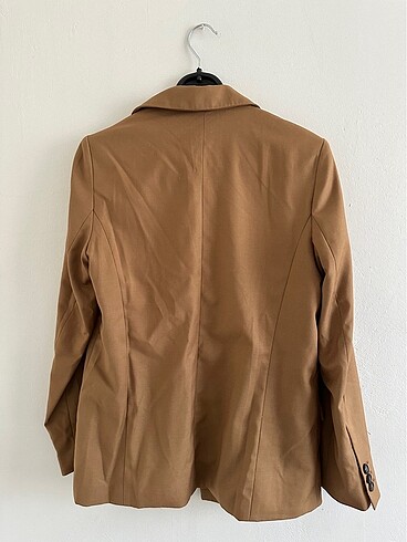 36 Beden camel Renk Mango Blazer