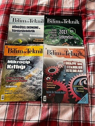  Bilim çocuk ve bilim teknik dergileri