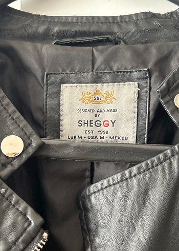 Diğer vintage Kadın Siyah Deri Biker Ceket