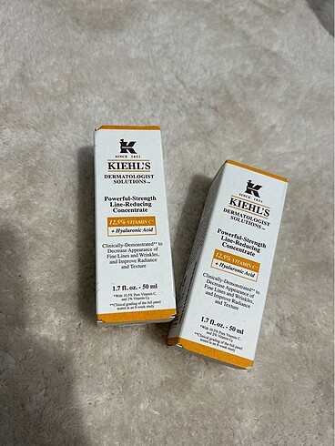  Beden Kiehl?s Powerfull Strength Line Reducing Concentrate 50 ml