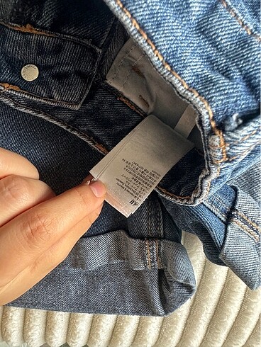 s Beden lacivert Renk H&M kot şort