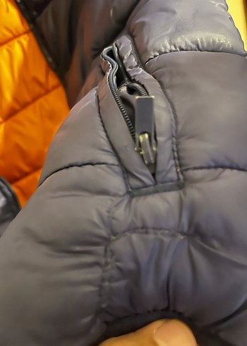 USPA Erkek Çocuk Lacivert Fermuarlı Ceket - Görsel 5