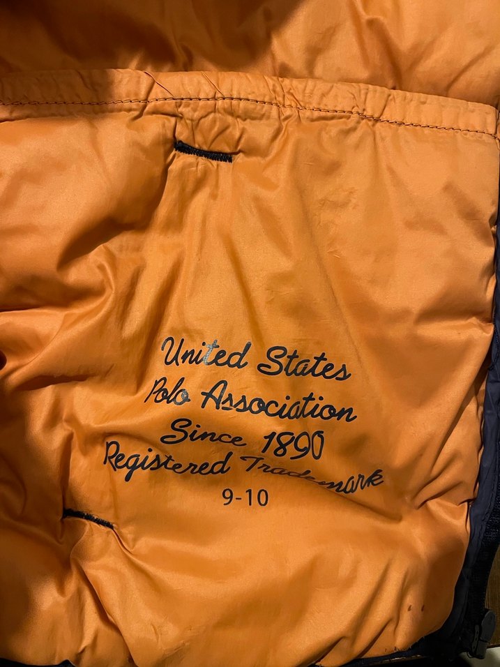 USPA Erkek Çocuk Lacivert Fermuarlı Ceket - Görsel 4