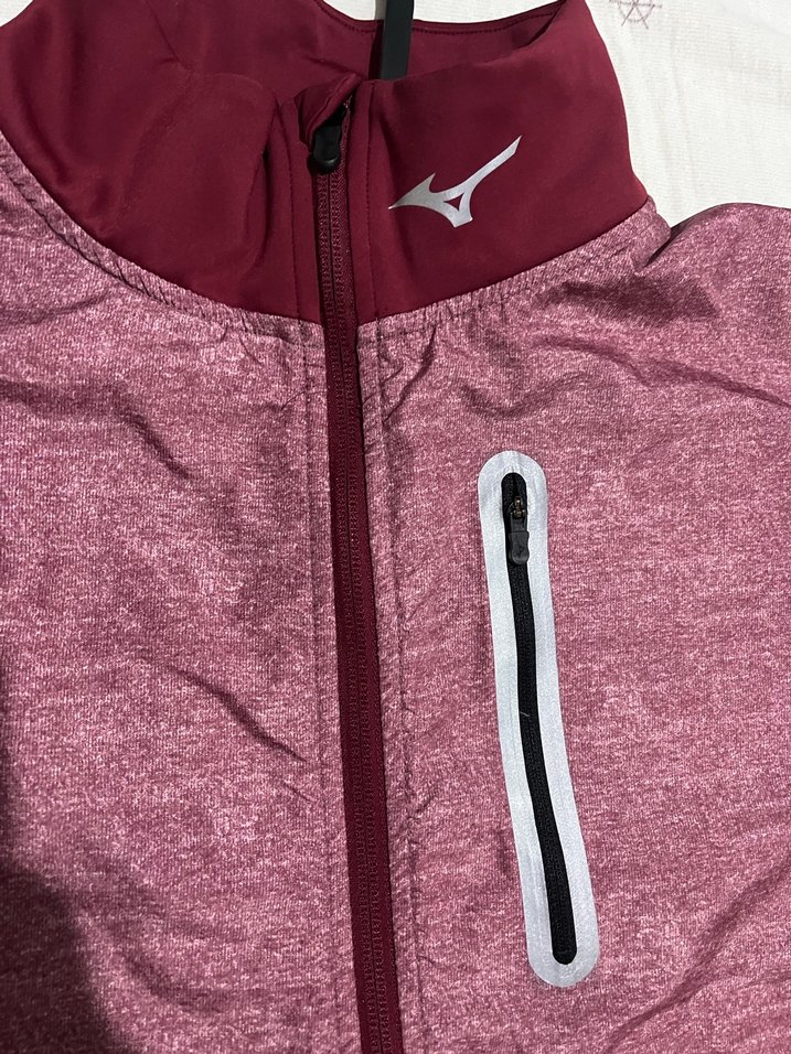 MİZUNO Bordo Yüksek Yakalı YELEK - Görsel 2
