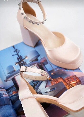Zara Saten platform ayakkabı