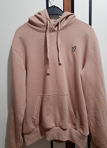 Bej renk sweat yumoş sıcacık 
