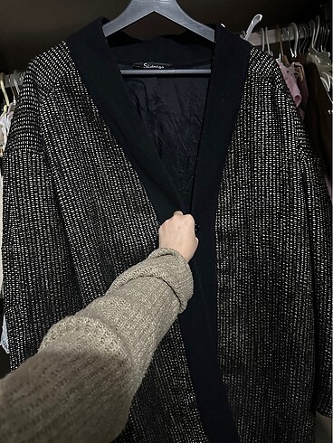 diğer Beden siyah Renk Si designer marka kaban oversize kalıp standart beden