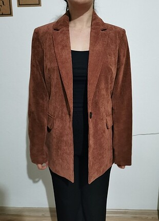 Blazer Kahve Rengi Ceket