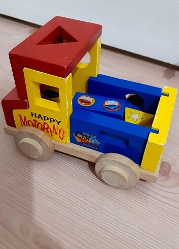 Fisher Price Ahşap puzzle kamyon