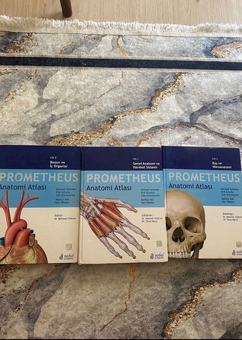 PROMETHEUS Anatomi Atlası Seti 3 Cilt