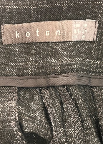 Gri Midi Bermuda Şort - Görsel 4