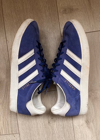 Adidas Mavi Adidas Süet Sneakers Erkek Spor Ayakkabı