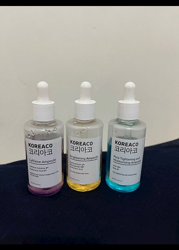 Koreaco Kadınlar için Anti-Aging Serum Seti