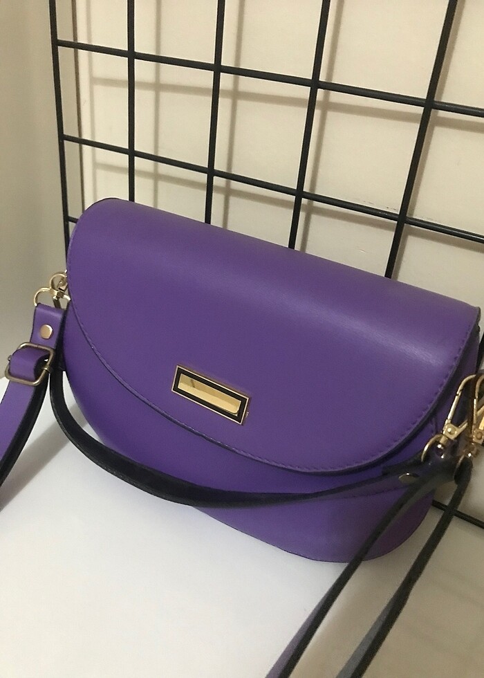 Çanta mor - Görsel 2