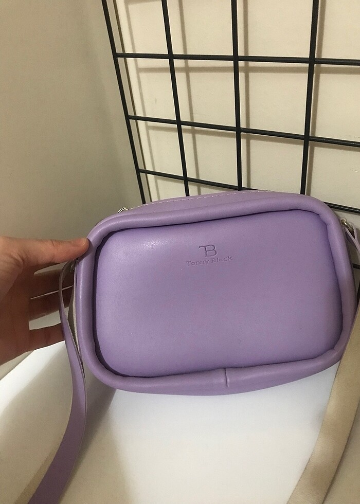 Lila çanta - Görsel 3