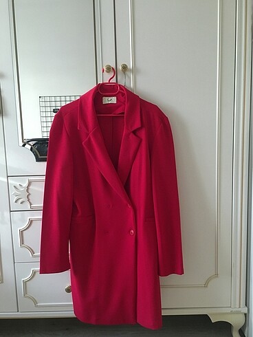 Kırmızı Blazer ceket