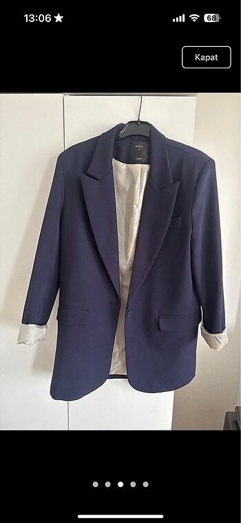 m Beden Blazer ceket