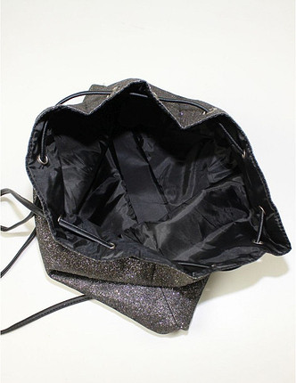 universal Beden gri Renk Victorias Secret Grey Glitter Backpack