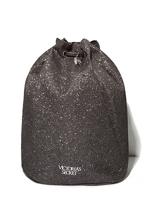 universal Beden Victorias Secret Grey Glitter Backpack