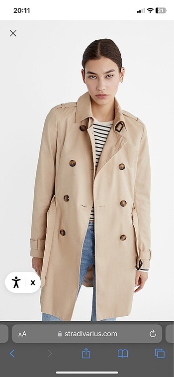 Stradivarius trençkot