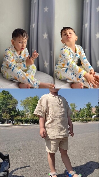 2/3 yaş ikili takım pijama takım