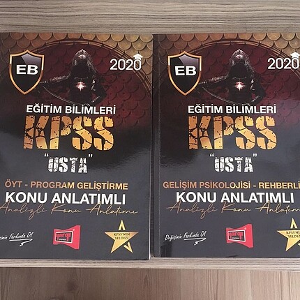 KPSS EĞİTİM BİLİMLERİ KONU ANLATIM KİTAPLARI