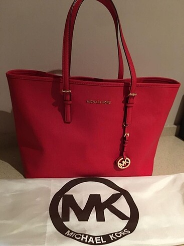 Michael Kors Michael Kors Kirmizi Kadin Kol Canta