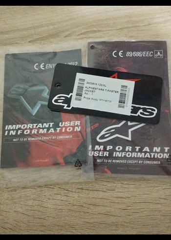 Orijinal Alpinestars motorcu montu - Görsel 4