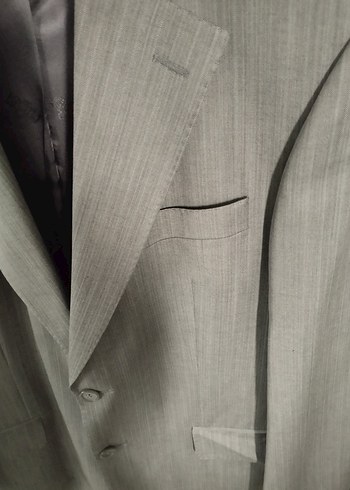 Kiğılı  marka, Orijinal, yün,gri renkli Erkek Takım Elbise - Görsel 2