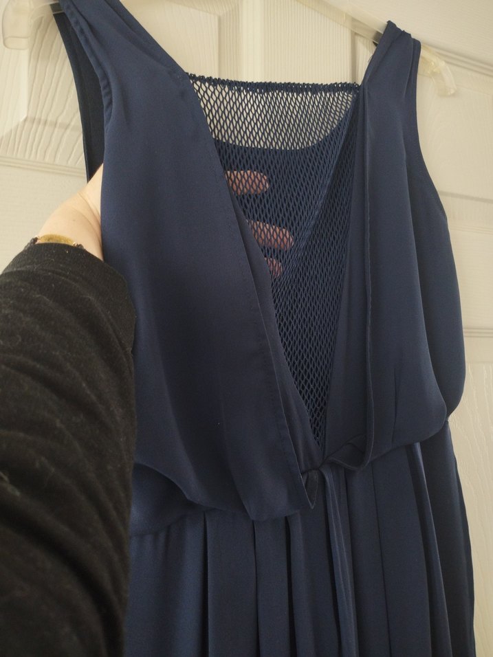 Lacivert Keten Tulum - Görsel 3