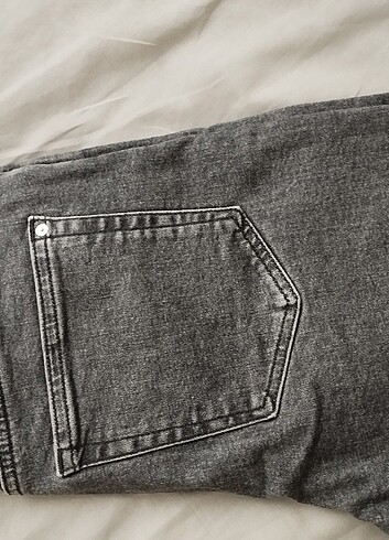m Beden Orjinal Mavi jeans yüksek bel kot pantolon