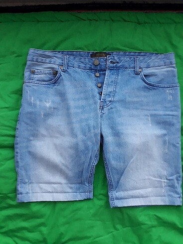 Little big orijinal klasik jean kot short