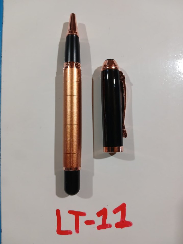 Parlak Altın gümüş bakır Renkli  Tükenmez Kalem - Görsel 3