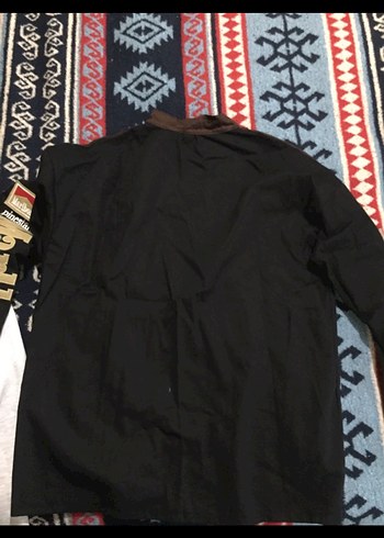 Siyah Kahverengi Fermuarlı Erkek Kayak Ceketi - Görsel 4