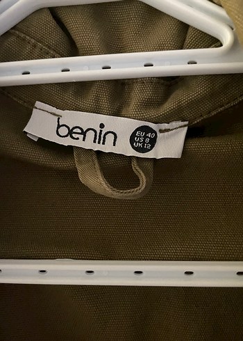 Haki Renkli Düğmeli Salaş Kadın Ceket - Görsel 4