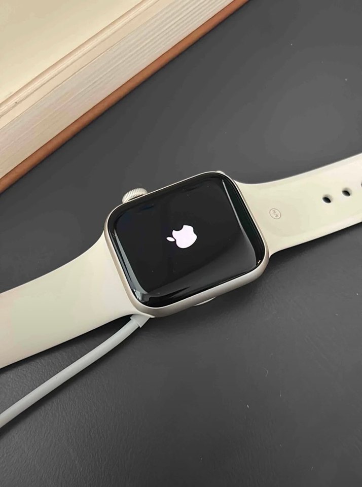 Gri Akıllı Saat  bej Kadranlı - Görsel 4