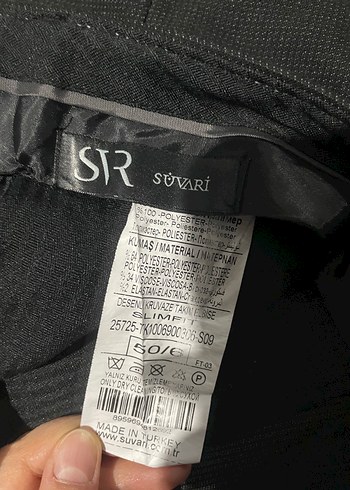 Düğmeli Erkek Siyah Takım Elbise - Görsel 11