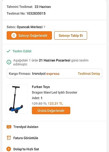 Çocuk scooter 