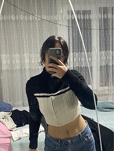 Defacto Crop Hırka