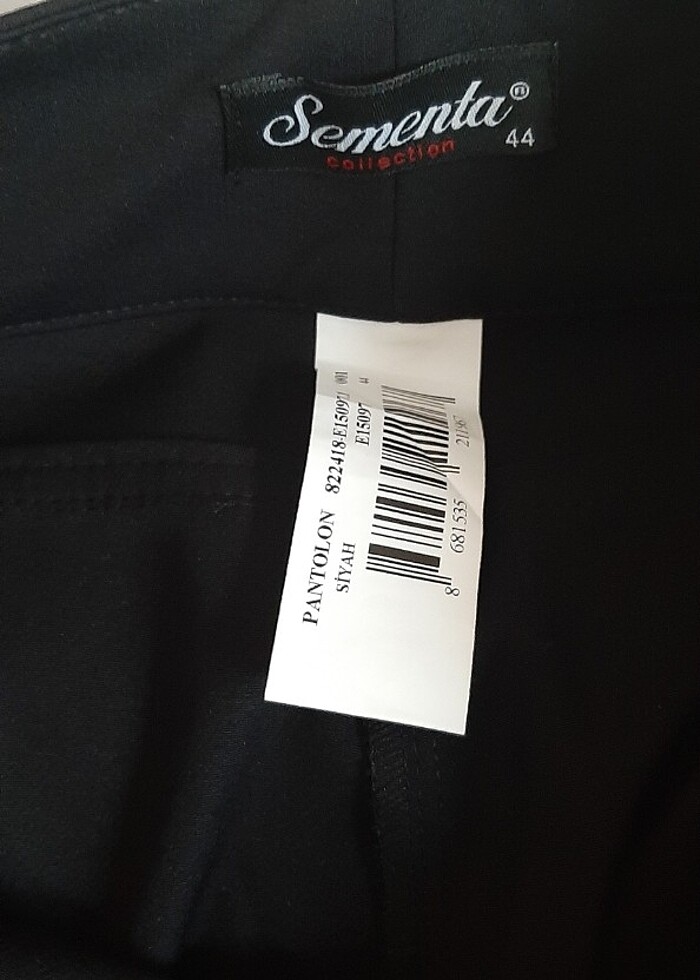 Giyilmemis sıfır pantolon - Görsel 2