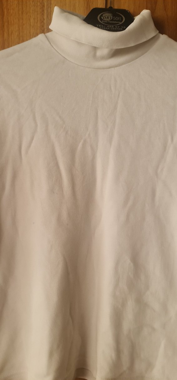 Beyaz Çocuk Uzun Kollu Atlet - Görsel 2