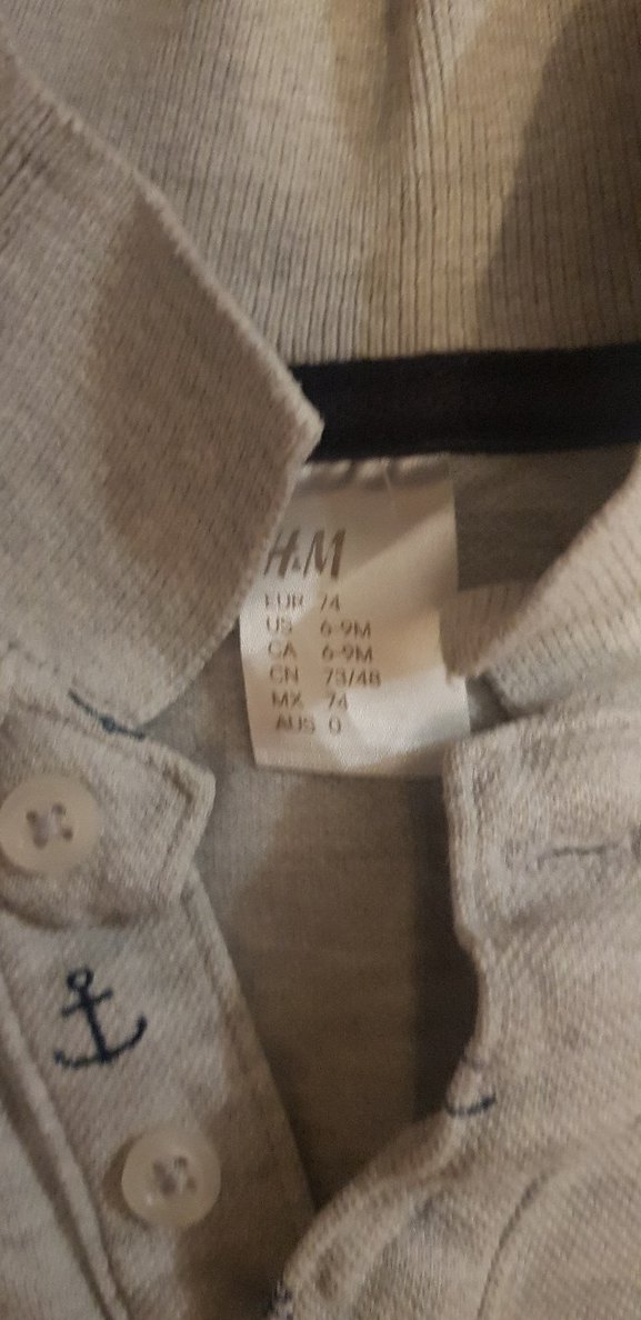 Kısa Kollu Düğmeli Kırmızı Erkek bebek Gömlek - Görsel 2